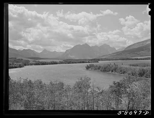 Lake in Glacier National Park, Montana