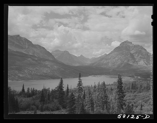 Lake in Glacier National Park, Montana