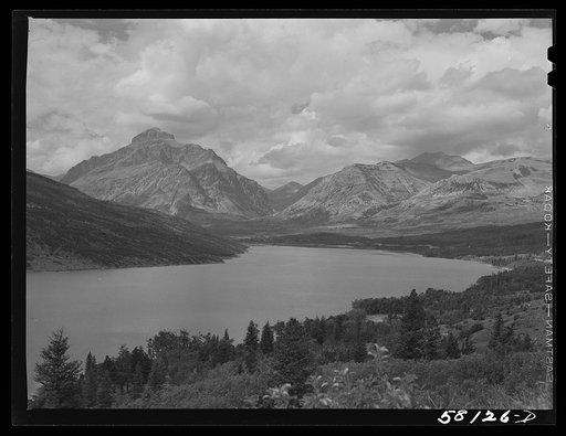 Lake in Glacier National Park, Montana