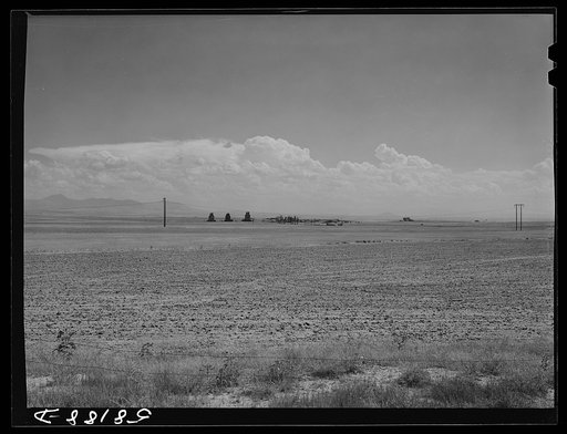 Grain elevators in Portage, Montana