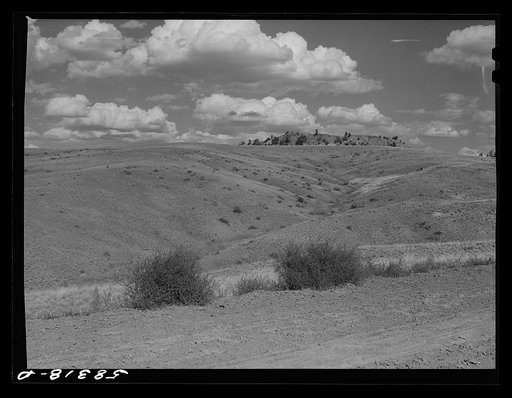 Indian Reservation land near Crow Agency, Montana