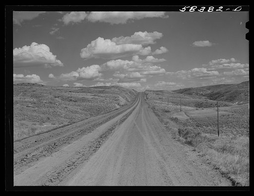 Indian reservation land near Crow Agency, Montana