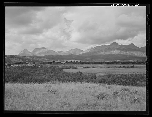 Untitled photo, possibly related to: Glacier Park station, Montana.