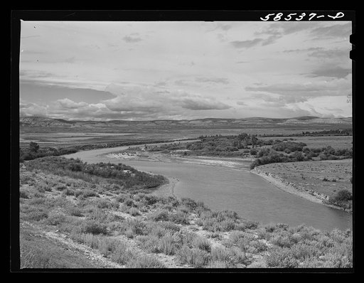 Snake River Valley near Jackson Hole, Wyoming