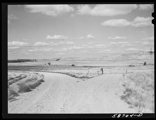 Crossroads, near Birney, Montana