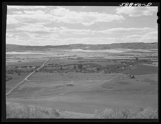 Untitled photo, possibly related to: Ranches and farming land in the Yampa River Valley, Colorado