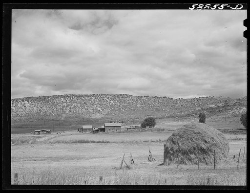 Yampa River Valley, Colorado. Ranch