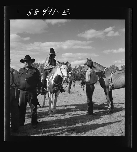 Untitled photo, possibly related to: Indians at the Crow fair. Crow Agency, Montana