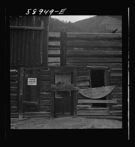 Untitled photo, possibly related to: Buildings in ghost mining town. Ashcroft, Colorado