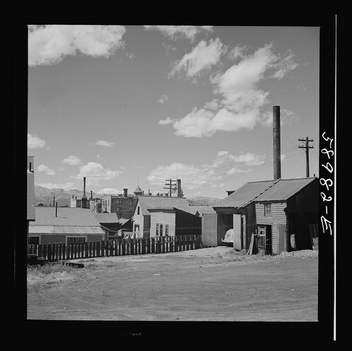 Homes in old mining town. Leadville, Colorado