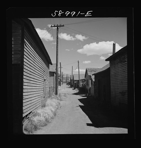 Homes in old mining town. Leadville, Colorado