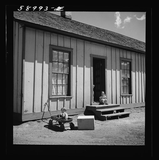 Homes in old mining town. Leadville, Colorado