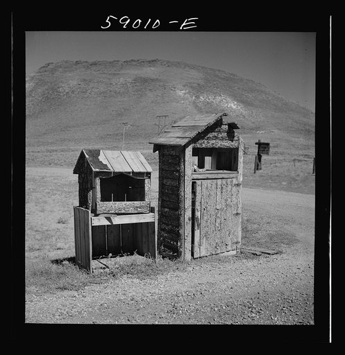 Mailboxes on ranch near Granby, Colorado