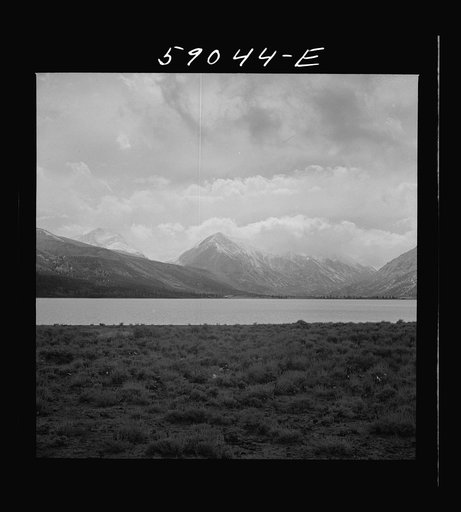 Untitled photo, possibly related to: Mount Elbert and Mount Harvard after early fall blizzard near Granite, Colorado.