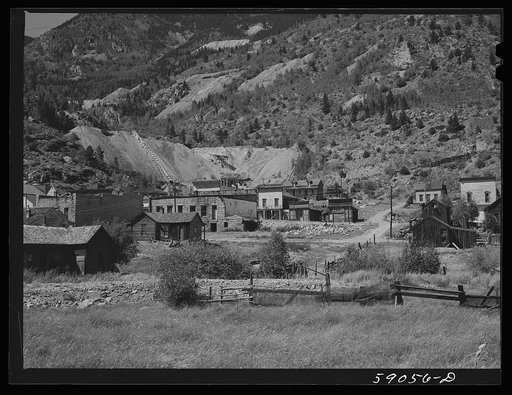 Silver Plume, Colorado. Ghost mining town