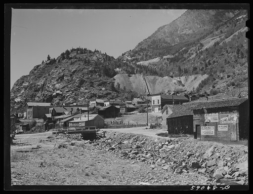 Silver Plume, Colorado. Ghost mining town