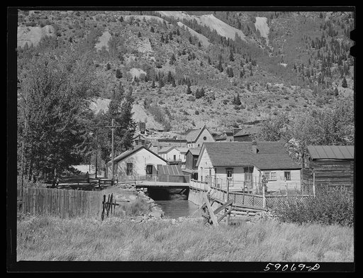 Silver Plume, Colorado. Ghost mining town