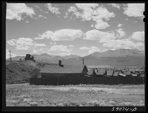 Old mining town. Leadville, Colorado