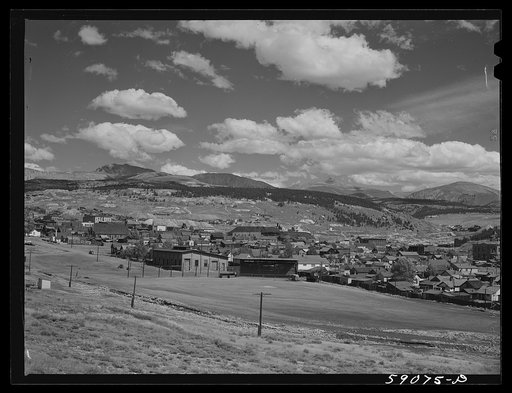 Old mining town. Leadville, Colorado