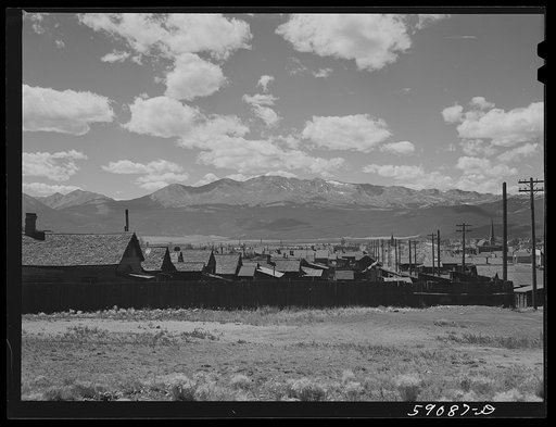 Old mining town. Leadville, Colorado