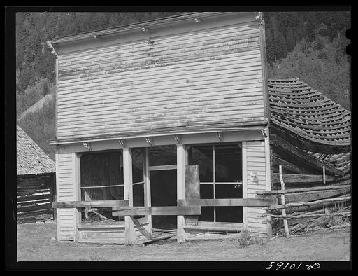 Ghost mining town. Ashcroft, Colorado