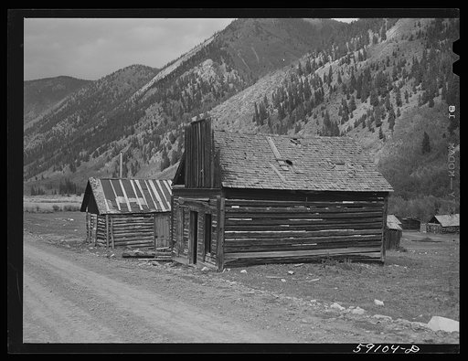 Ghost mining town. Ashcroft, Colorado