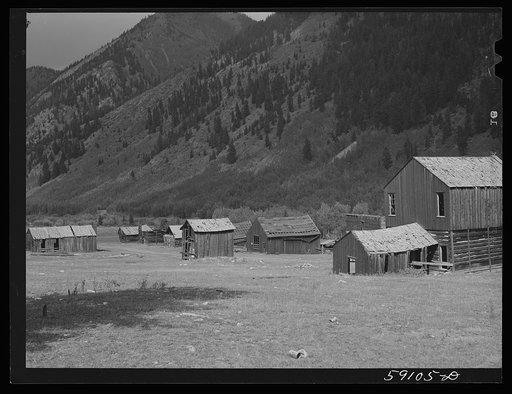 Ghost mining town. Ashcroft, Colorado