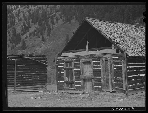 Ghost mining town. Ashcroft, Colorado
