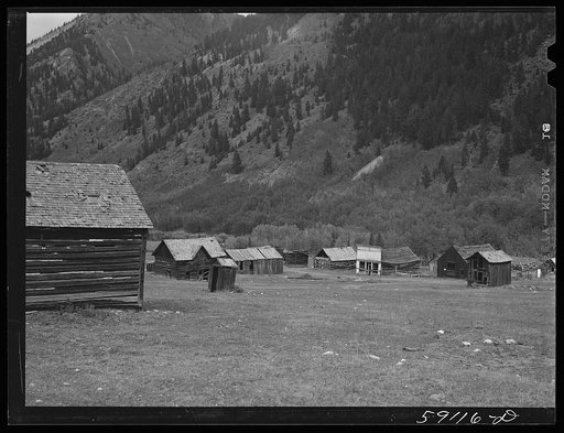 Ghost mining town. Ashcroft, Colorado