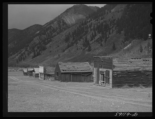 Ghost mining town. Ashcroft, Colorado