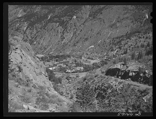 Untitled photo, possibly related to: Georgetown, Colorado. Ghost mining town