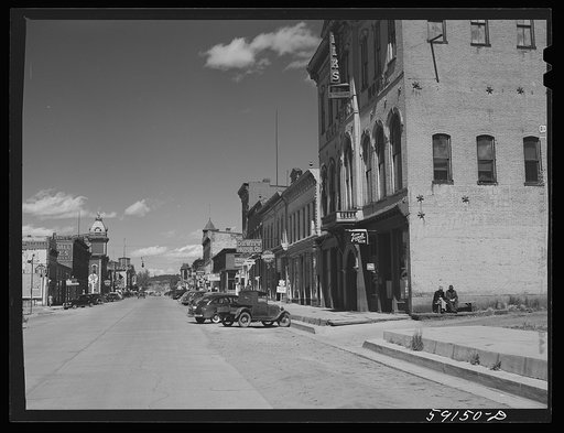 Main street in Leadville, Colorado