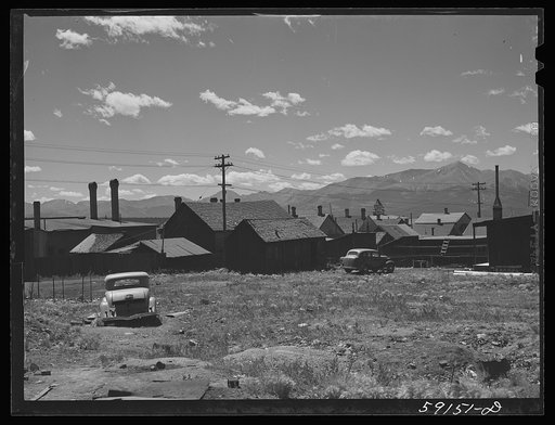 Old mining town. Leadville, Colorado