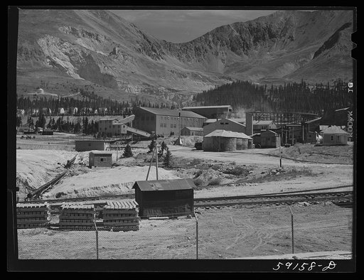 Molybdenum Company mine. Climax Colorado