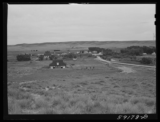 Untitled photo, possibly related to: Wyoming Hereford ranch near Cheyenne, Wyoming