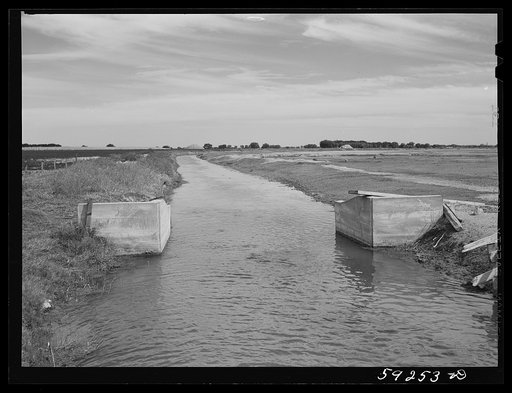 Untitled photo, possibly related to: FSA (Farm Security Administration) project family's home. Scottsbluff, North Platte River Valley, Nebraska