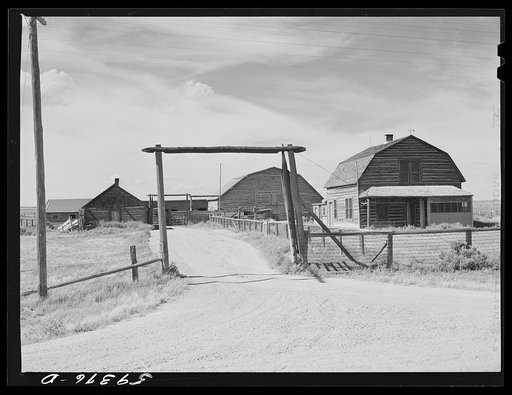 Ranch building, Laramie, Wyoming