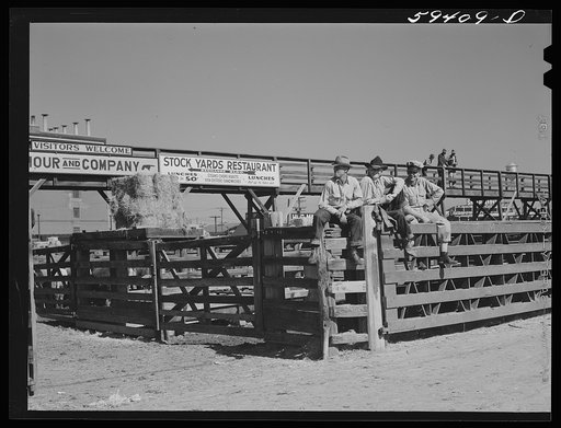 Untitled photo, possibly related to: Stockyards. Denver, Colorado