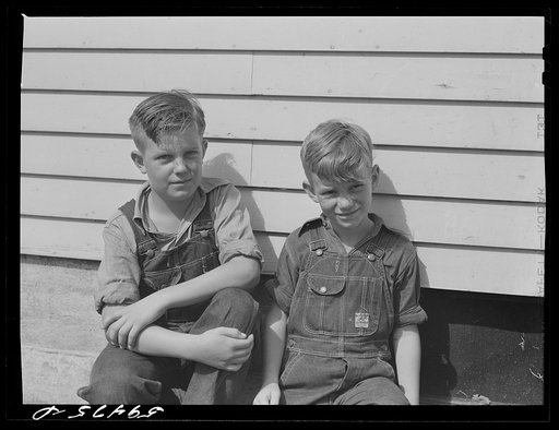 Sons of Harvey Renninger, member of FSA (Farm Security Administration) co-op. Two River Non-Stock Cooperative, Waterloo, Nebraska