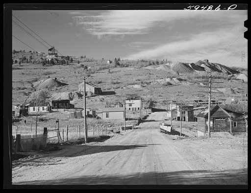 Russell Gulch, ghost mining town near Central City, Colorado