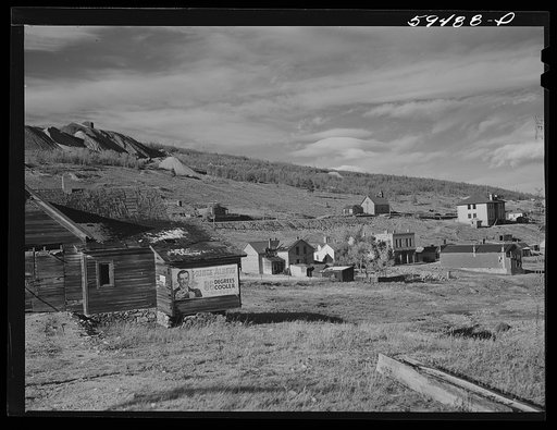 Untitled photo, possibly related to: Russell Gulch, ghost mining town near Central City, Colorado