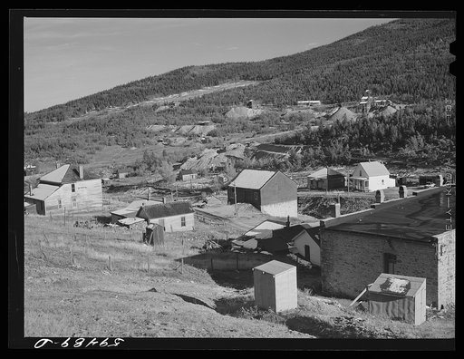 Untitled photo, possibly related to: Russell Gulch, ghost mining town near Central City, Colorado