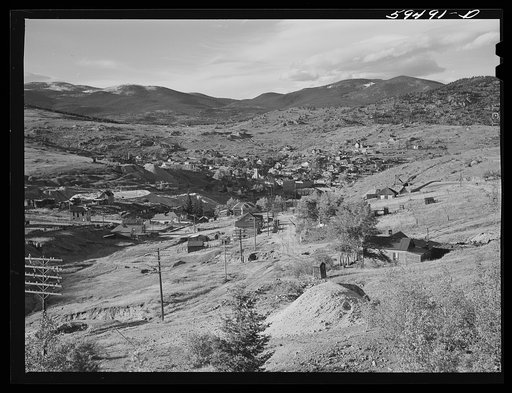 Central City, Colorado, an old mining town