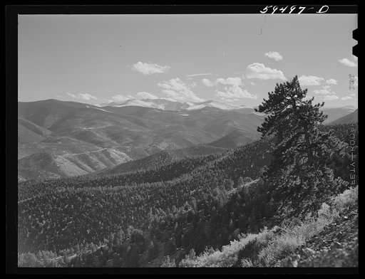 Rocky Mountains near Idaho Springs, Colorado