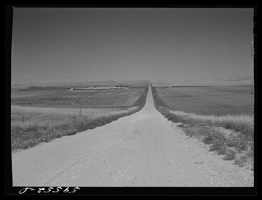 Dr. C. R. Watson's Hereford cattle ranch. Mitchell, Nebraska, in the Sandhills
