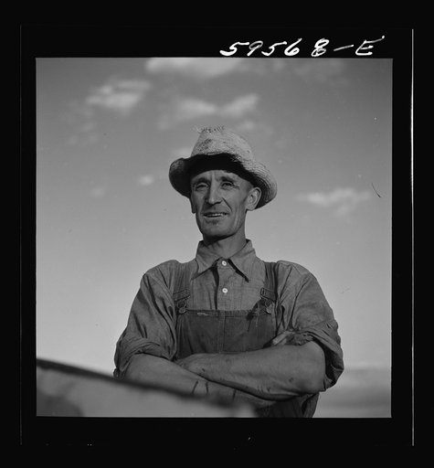 Elmer A. Colpitts, on the board of directors of the cooperative association of Scottsbluff Farmsteads, a FSA (Farm Security Administration) project. He came from the land use area around Crawford, Nebraska, extremely dry land with no irrigation, in 1938. He works only on the co-op. Scottsbluff, Nebr
