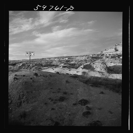 Scottsbluff and the old Oregon Trail, Nebraska