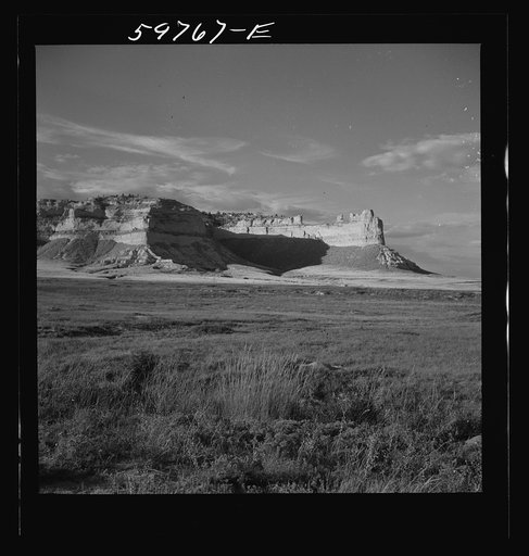 Scottsbluff and the old Oregon Trail, Nebraska