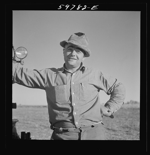 Bean thresher. North Platte River Valley, Nebraska