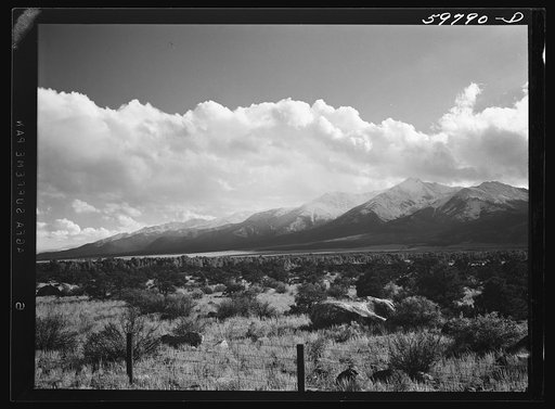 The Sawatch mountains near Buena Vista, Colorado
